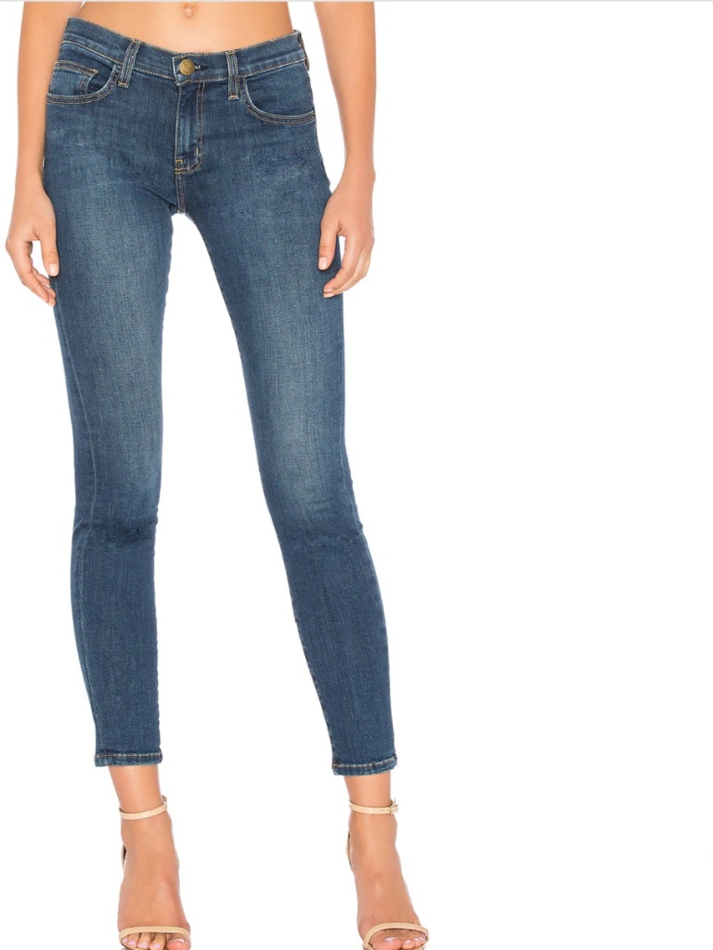 Current/Elliott High Waist Skinny Jean in Ellis